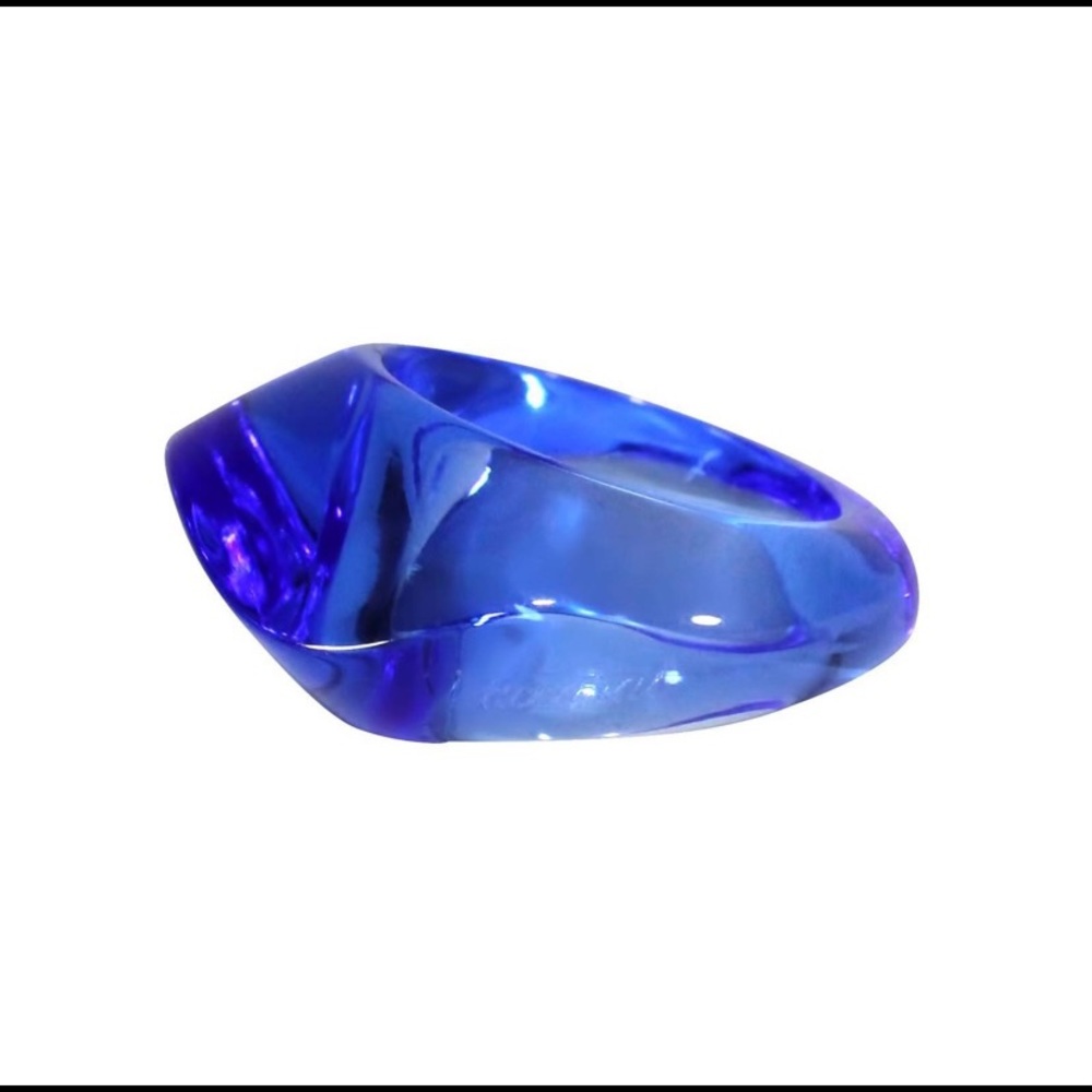 Baccarat Rings Blue Size 5.5